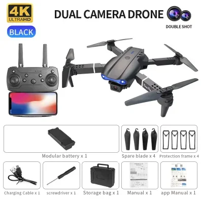 E99 K3 Pro 4K Drone Foldable D - огляд і ціна Drone Camera Hd