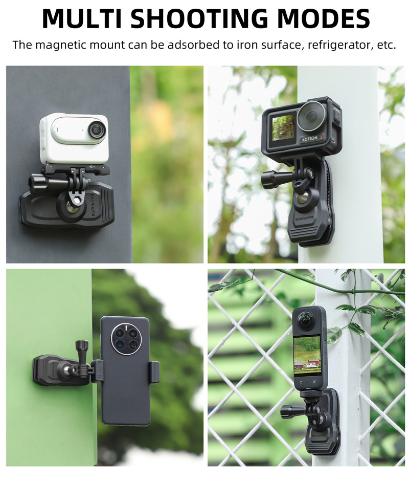 Magnetic Action Camera 360 Deg - огляд і ціна Drone Camera Action