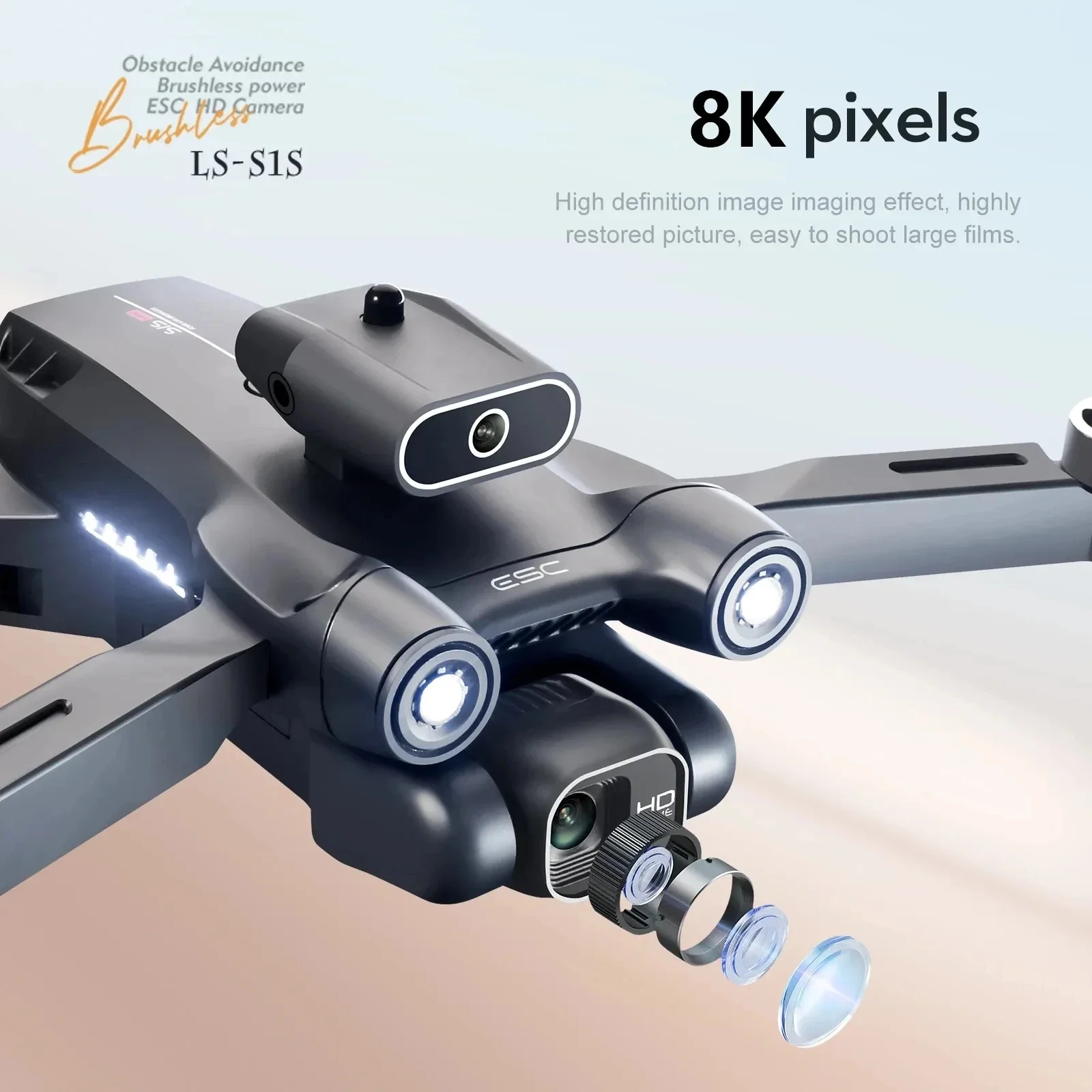 New S1S 5G GPS Drone Camera 8K - огляд і ціна Drone Camera Hd