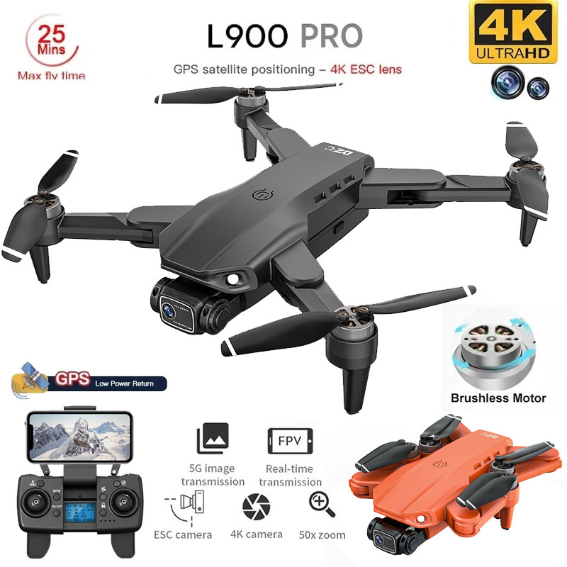 L900 Pro GPS Drone 4K Professi - огляд і ціна Drone Camera Hd