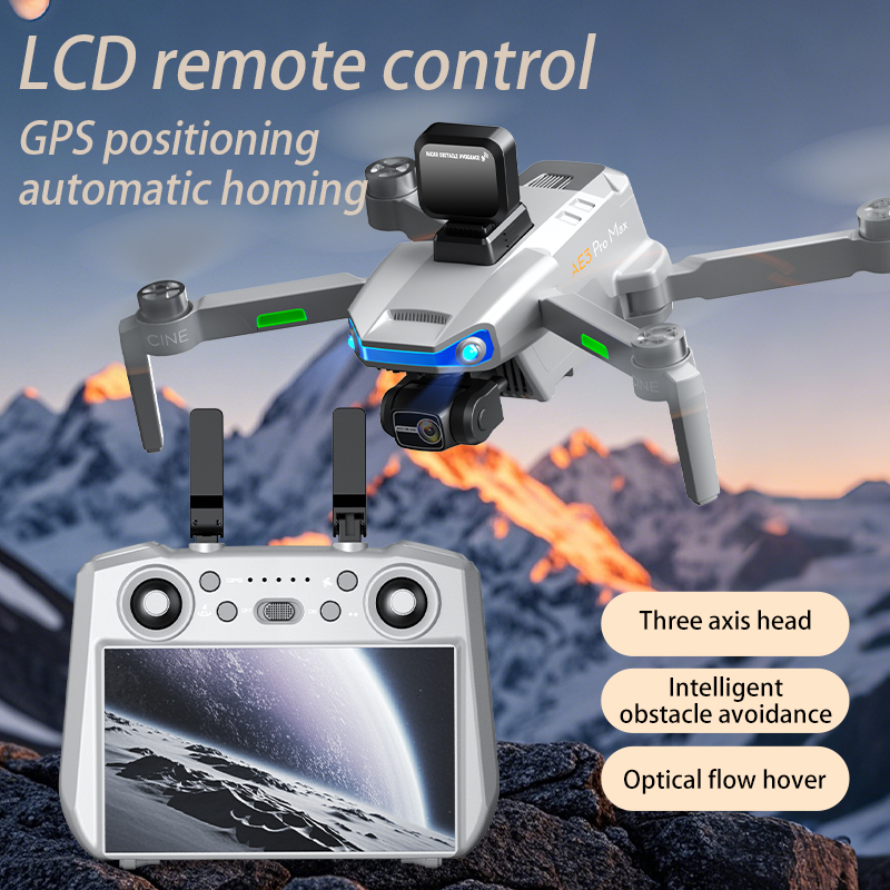 AE3 PRO Max NEW LCD SC GPS Dro - огляд і ціна Drone Camera Professional
