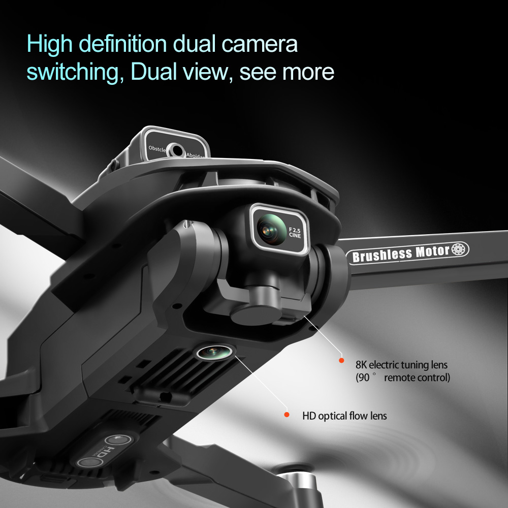 V168 PRO Max GPS Drone 8K Prof - огляд і ціна Drone Camera Hd