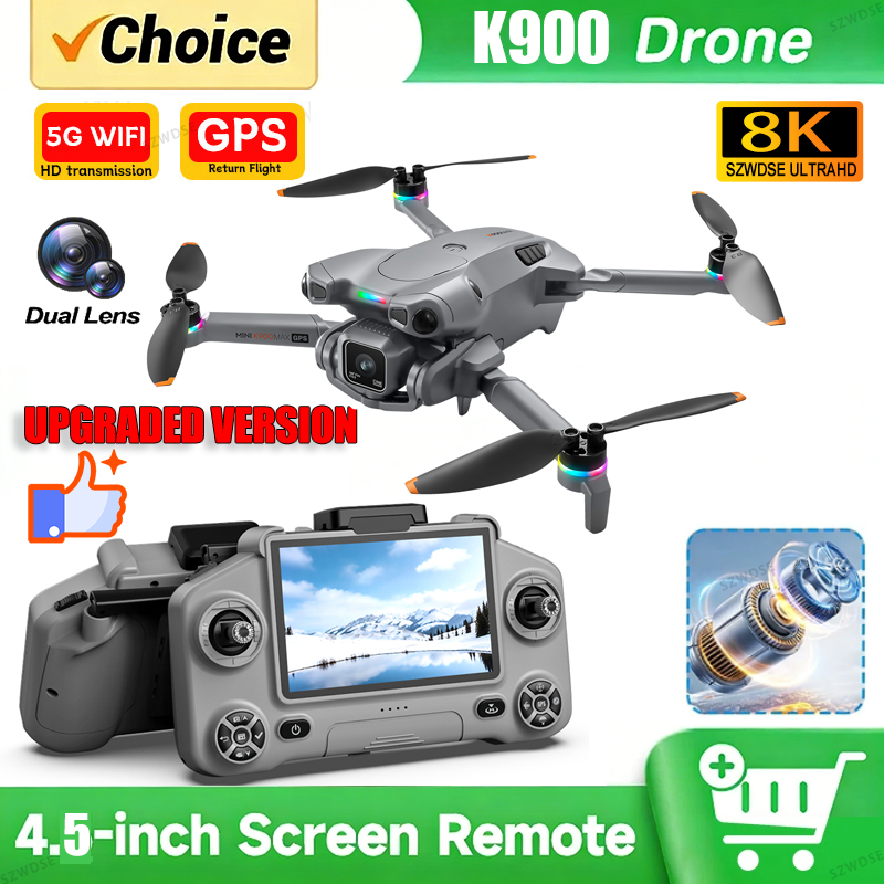 New K900 MAX GPS Drone with 4K - огляд і ціна Drone Camera Lens