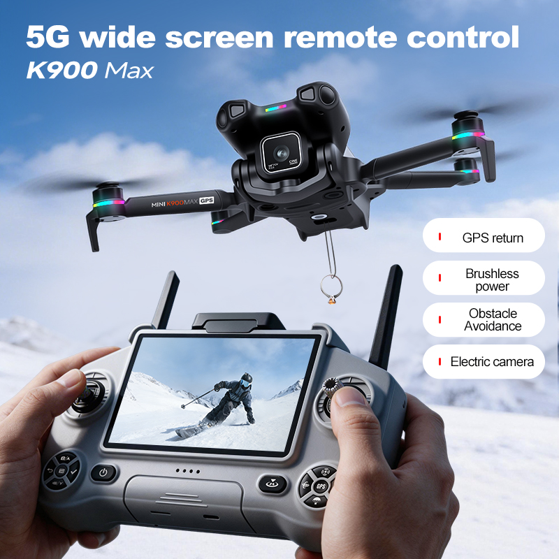New K900 MAX GPS Drone with 4K - огляд і ціна Drone Camera Lens