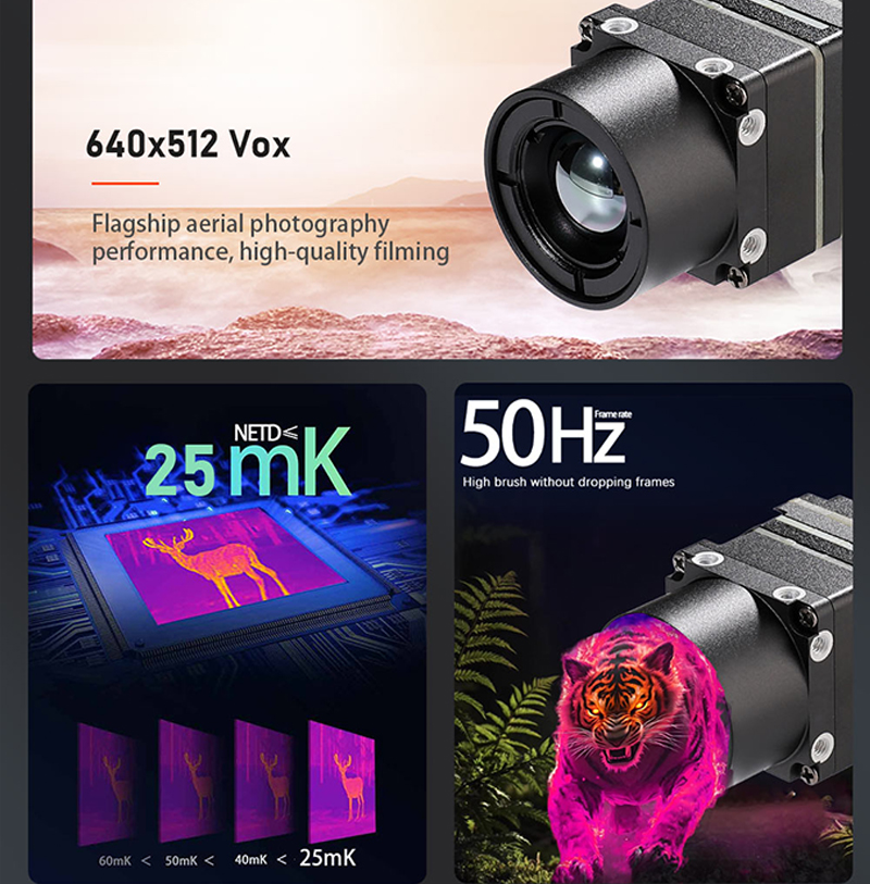 New Arrival 640x512 FPV Drone  - огляд і ціна Drone Camera Thermal